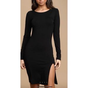 NWT lulus midi dress XS